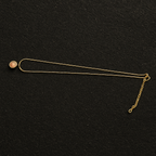 Delicate Bangle Bracelet for Women | Gold Wire Cuff with Rose Quartz Stone | Adjustable Minimalist Jewellery